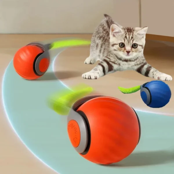 2024 new interactive cat toy ball 4