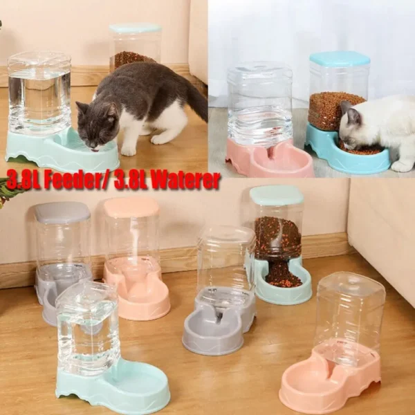 3.8l pp material pet water fountain drink bowl 6