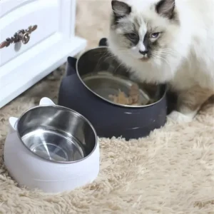 Cat Dog Bowl 15 Degrees Raised Non Slip cat dog bowl 15 degrees raised non slip 4