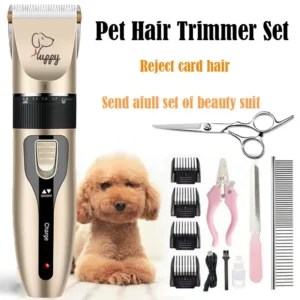 Dog Hair Clipper Pet Hair Trimmer Set dog hair clipper pet hair trimmer set 16