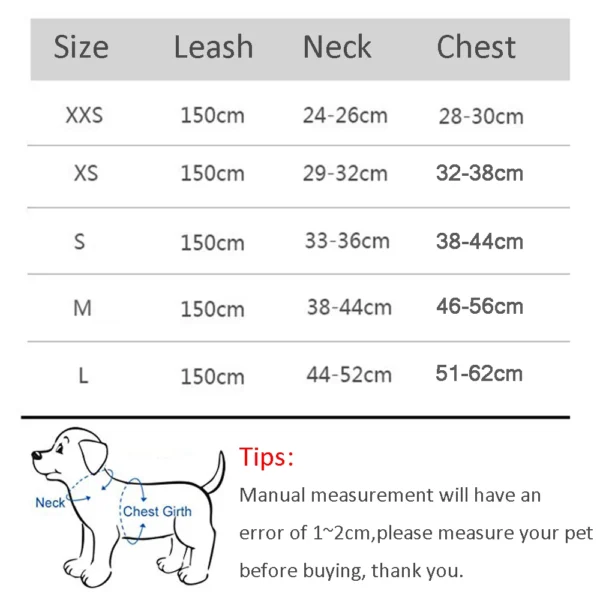 dog harness leash set for small dogs adjustable 5