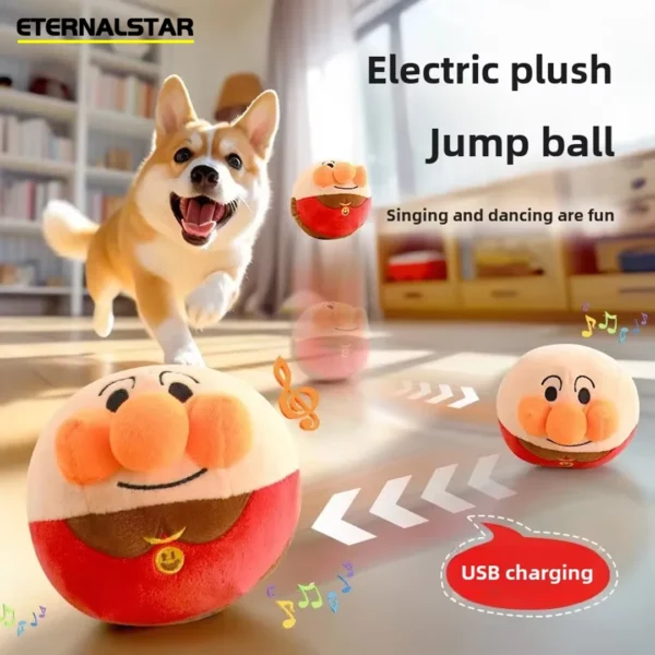 dog interactive jumping ball usb rechargeable