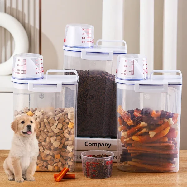 dog or cat food storage bucket 4