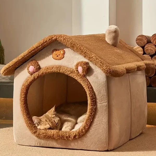 foldable pet house removable washable 3