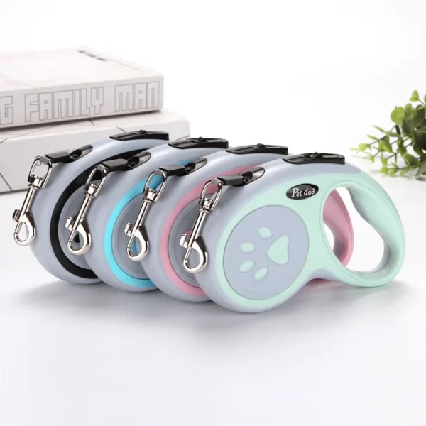 nylon dog automatic retractable leash 5