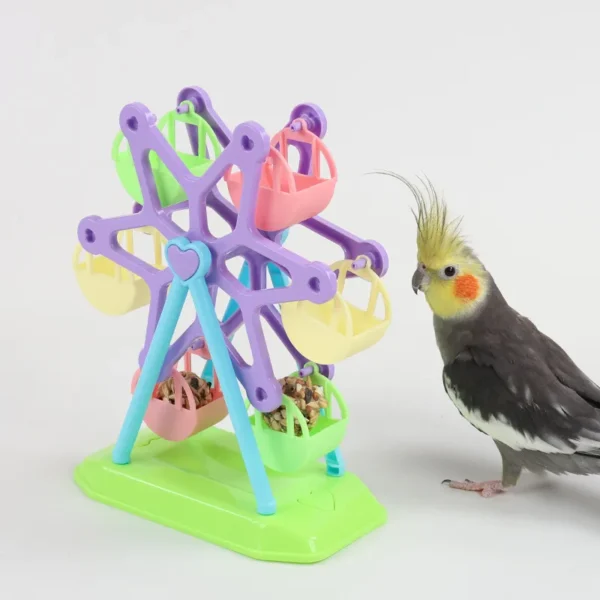 Parrot Ferris Wheel Feeding Toy