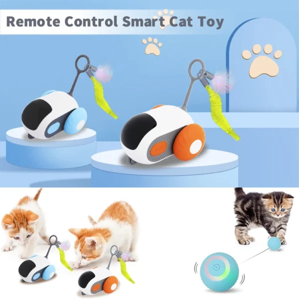 pet gravity cat smart interactive car toy 22