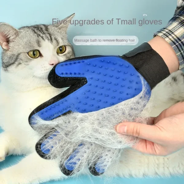 pet grooming gloves cats hair brush 11