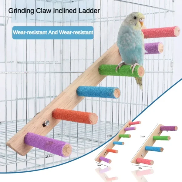 pet interactive parrot climbing ladder 11