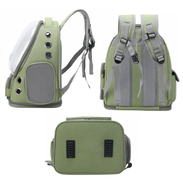 Pea Green small pet backpack